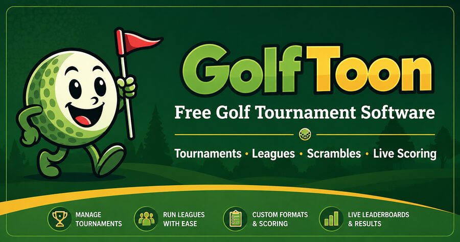 GolfToon website preview